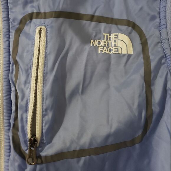 The North Face Girls Baby Blue Jacket Sz XL 18 - Picture 3 of 5
